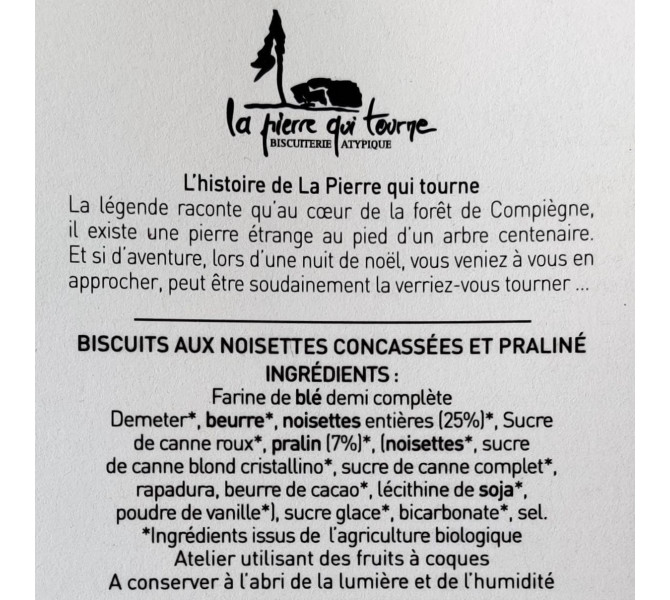 Biscuit croustillant - ULTRA NOISETTE