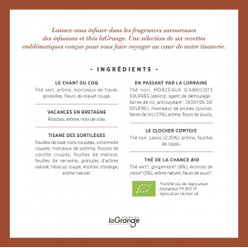 Coffret LES INTEMPORELS laGrange - 6 références - 48 sachets - lot de 3