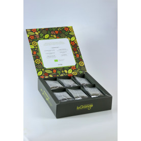 Coffret LES THES Bio  laGrange - 6 références - 48 sachets - lot de 3