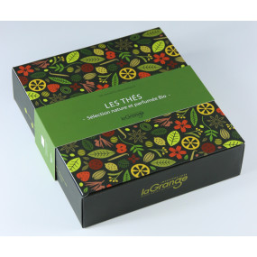 Coffret LES THES Bio  laGrange - 6 références - 48 sachets - lot de 3