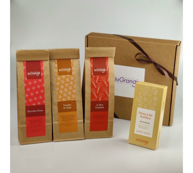 Coffrets infusions vrac de Noël