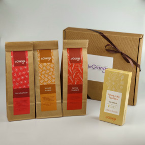 Coffrets infusions vrac de Noël