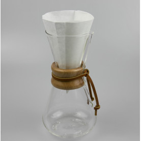 Filtres Chemex blancs x100 cafetière 3 tasses