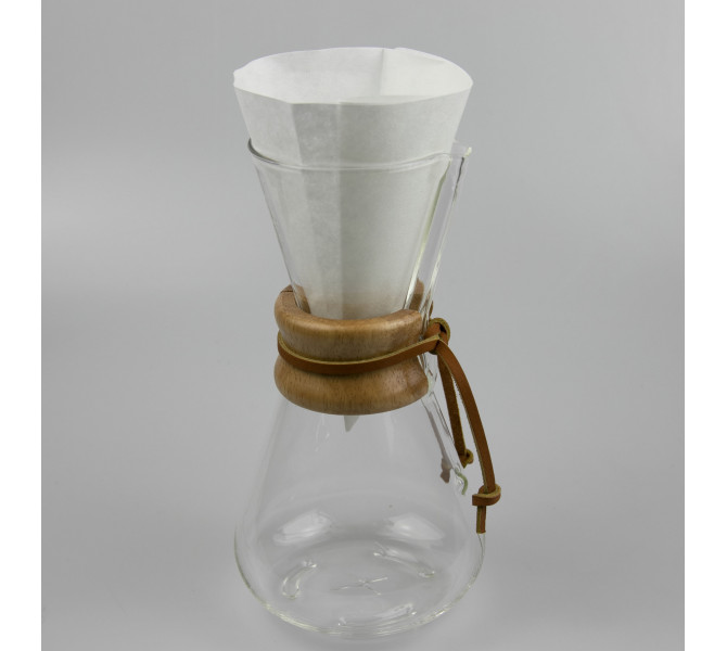 Filtres Chemex blancs x100 cafetière 3 tasses