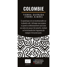 Café Colombie BIO - Tierra Querida - MOF