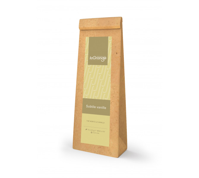 Thé Subtile vanille - Vrac 100g