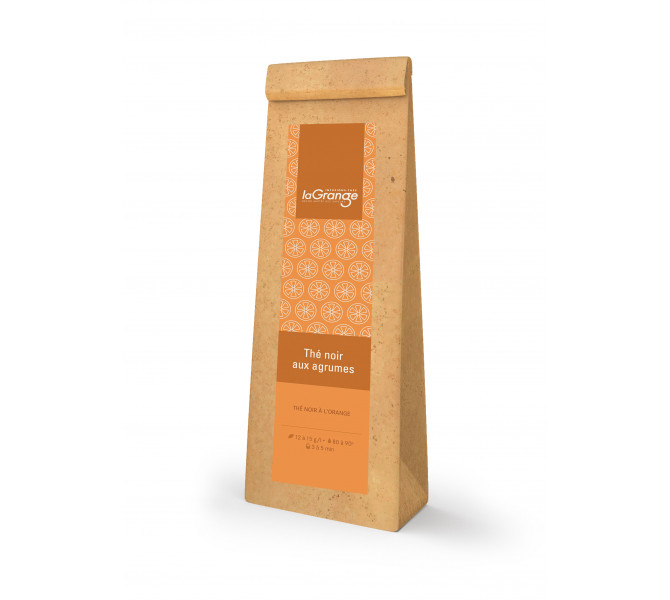 Thé noir aux agrumes - Vrac 100g