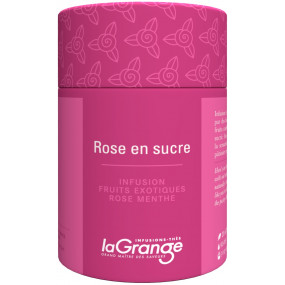 Rose en sucre. Infusion