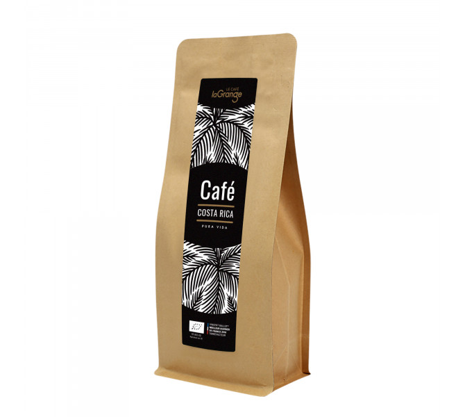 Café grain - Costa Rica - Pura vida - 5 sachets de 800g