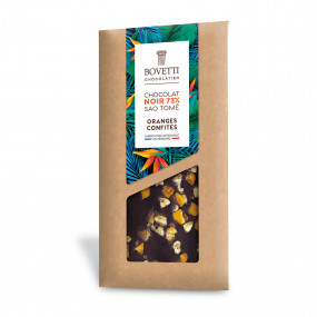 Bovetti - Chocolat noir oranges confites