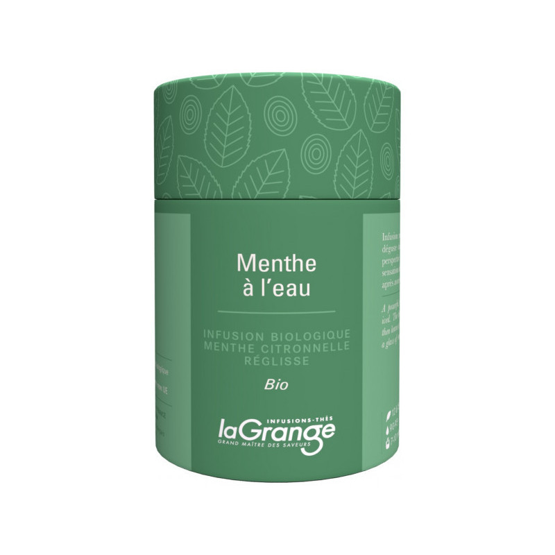 Infusion Menthe à l'eau BIO