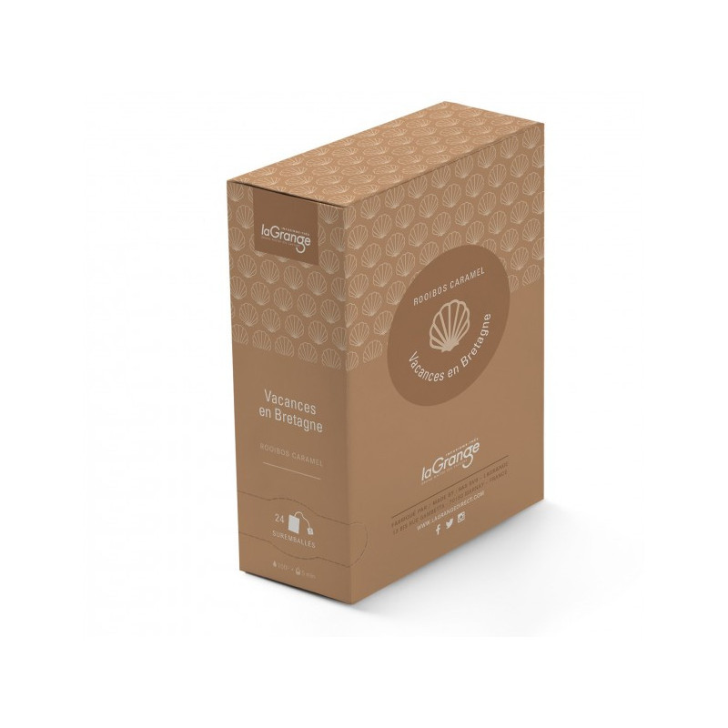 Rooibos Vacances en Bretagne - Boîte 24 sachets