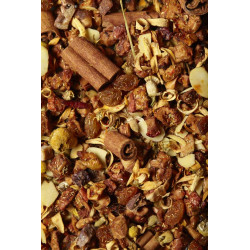 Infusion raisin cannelle amande camomille