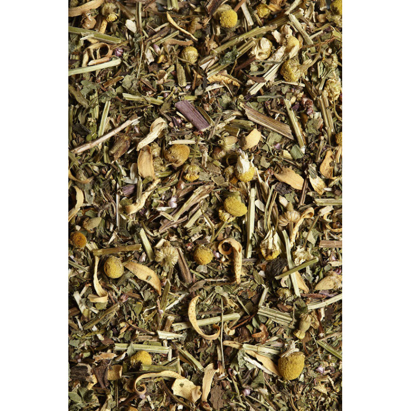 Infusion mélisse menthe camomille