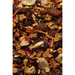 Infusion banane hibiscus réglisse fraise