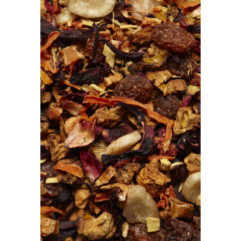Infusion banane hibiscus réglisse fraise
