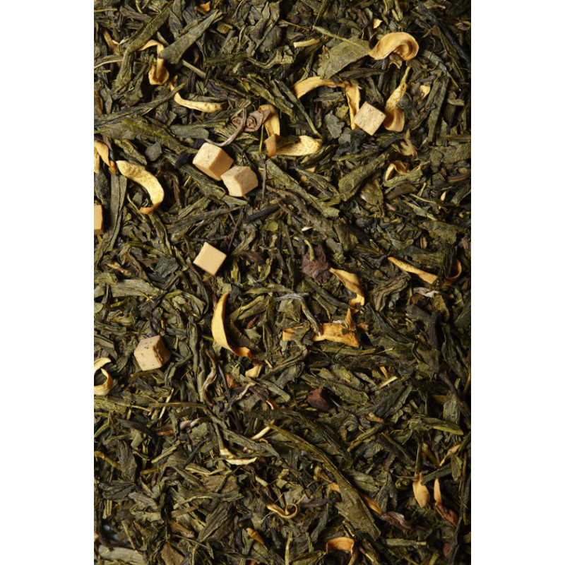 Thé vert caramel