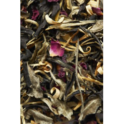 Thé blanc rose fleur d'oranger