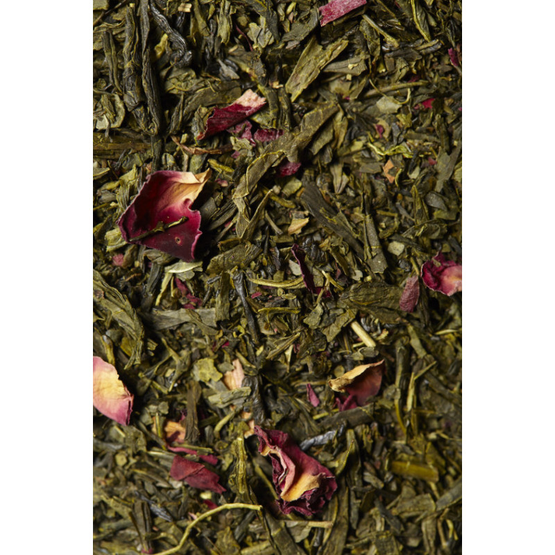 Thé vert cerise