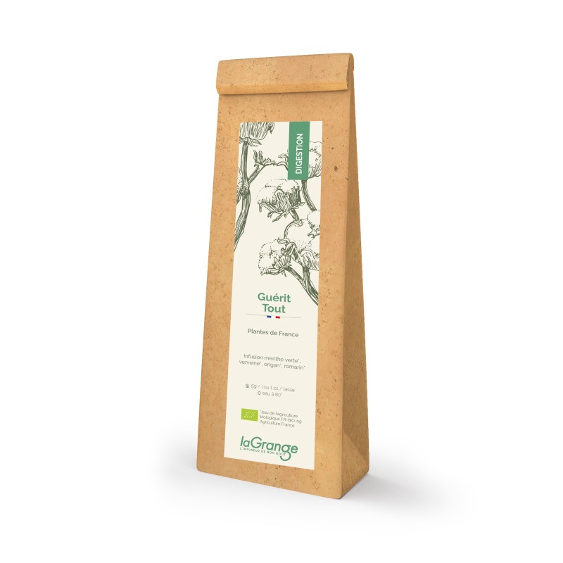 Infusion Menthe verte verveine origan BIO | Infusions & thés vrac laGrange