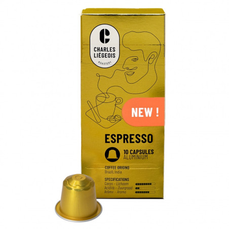 Capsules Espresso - Charles Liégeois | Capsules autres laGrange