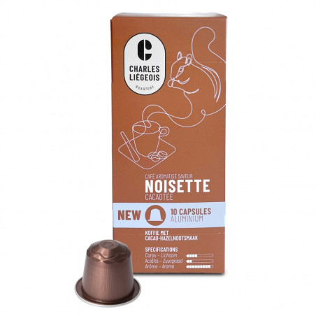 Capsules Noisette - Charles Liégeois | Capsules autres laGrange