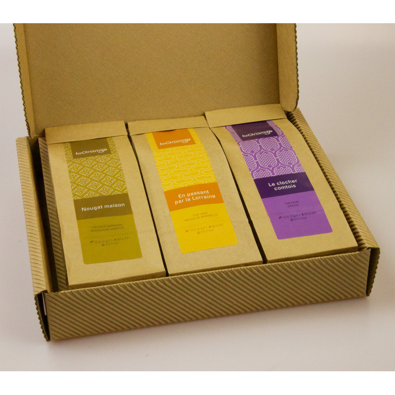 Coffret cadeau Thés noirs I Thés laGrange