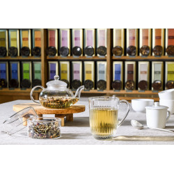 Thé vert fraise groseille | Infusions & Thés vrac laGrange