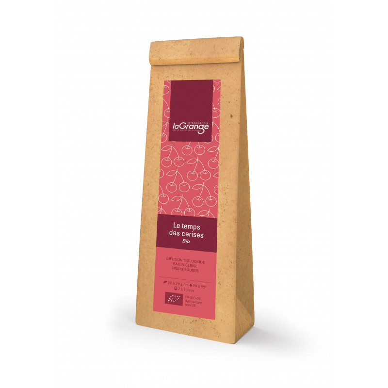 Infusion Le temps des cerises BIO - Vrac 100g