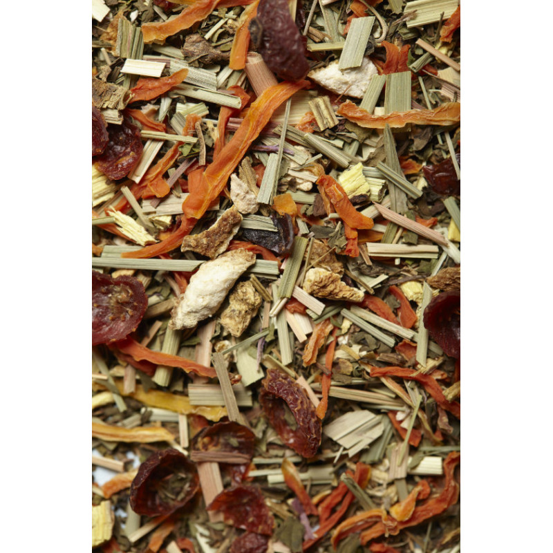 Infusion menthe et citronnelle