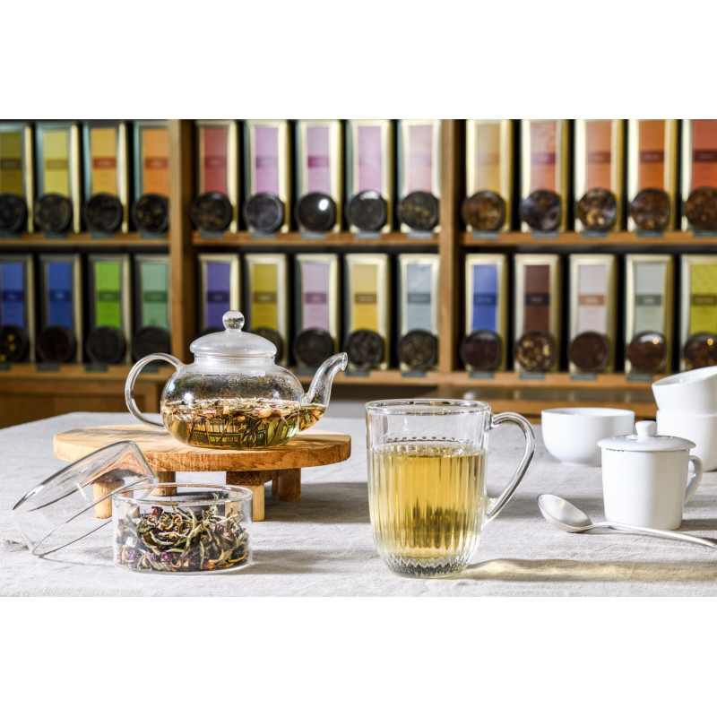 Thé blanc citronnelle romarin | Infusions & Thés vrac laGrange