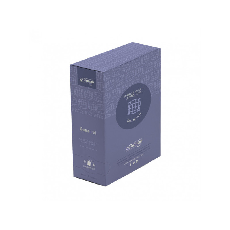 Infusion Douce nuit - Boîte 24 sachets