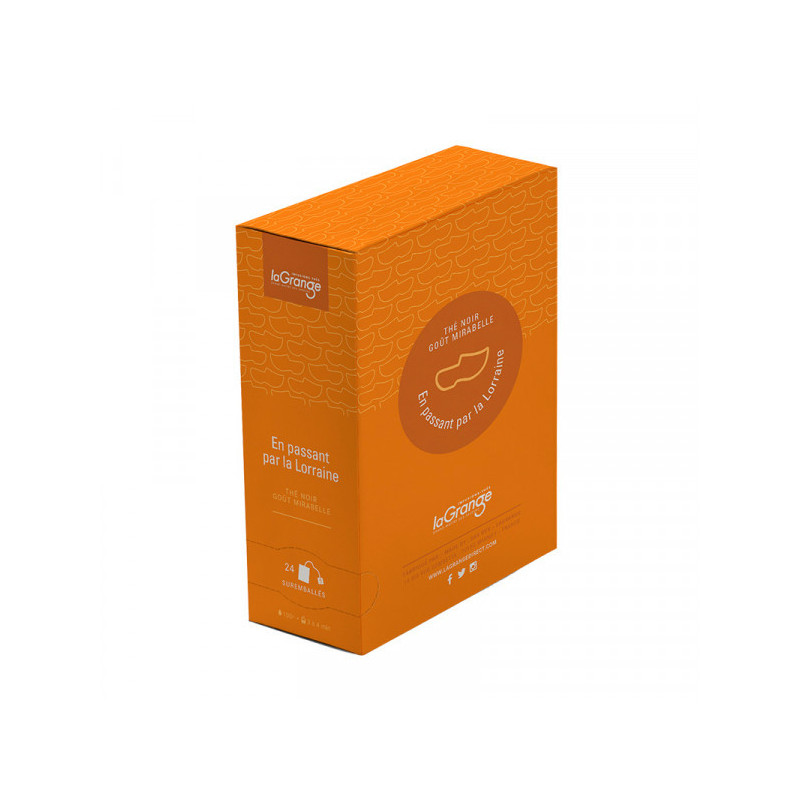Thé En passant par la Lorraine - Boîte 24 sachets