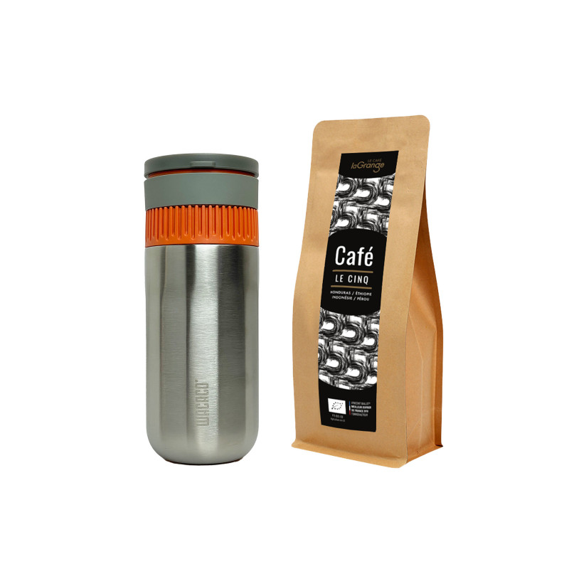 Coffret cafetière nomade & Café laGrange I Maison laGrange