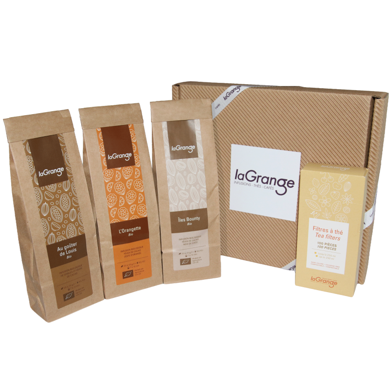 Coffret découverte infusions cacao Bio I laGrange