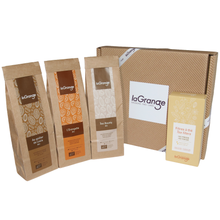 Coffret découverte infusions cacao Bio I laGrange