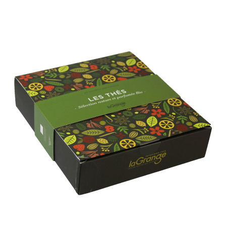 Coffret LES THÉS BIO | Tisanerie sachet individuel laGrange