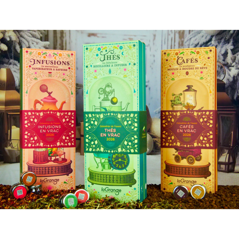 Pack calendriers de l'Avent Infusions Thés et Cafés | Maison laGrange