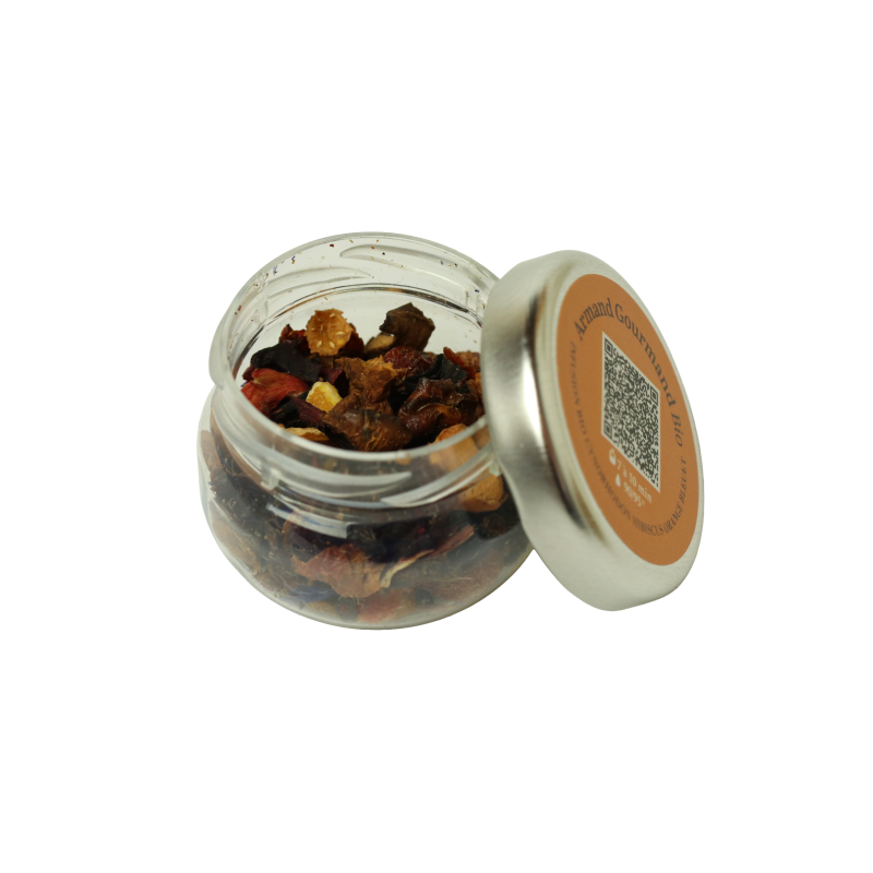 Armand Gourmand Bio : Infusion cynorhodon hibiscus orange bleuet | Infusions laGrange